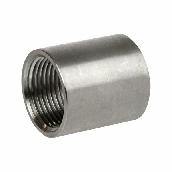 Smith Cooper 1 in. Thread Stainless Steel Coupling 4810362